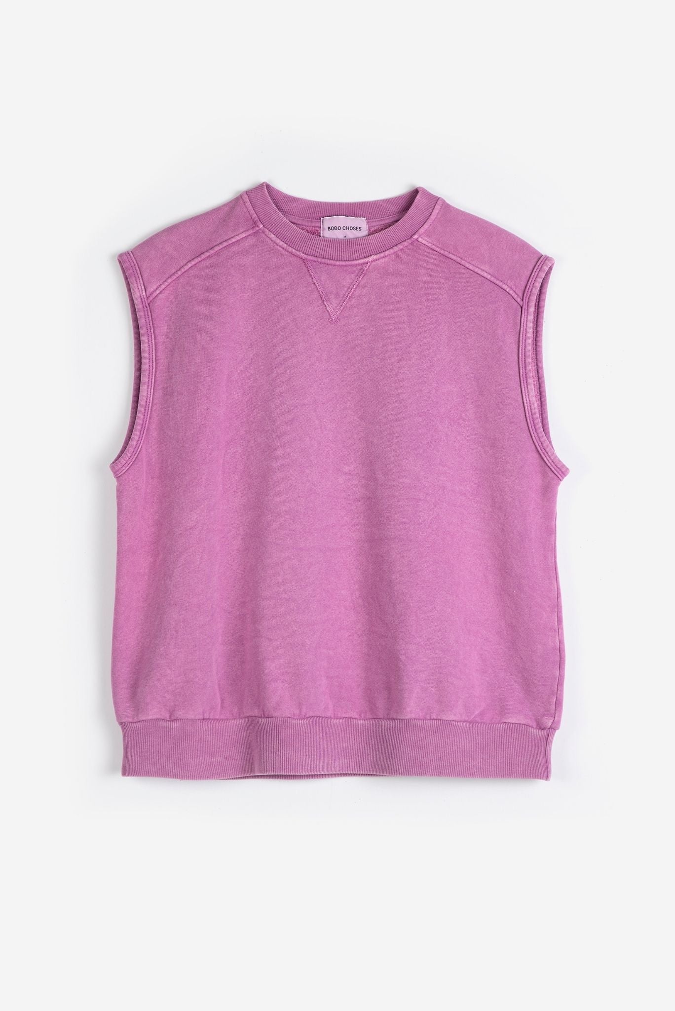 Sudadera sin mangas lavada