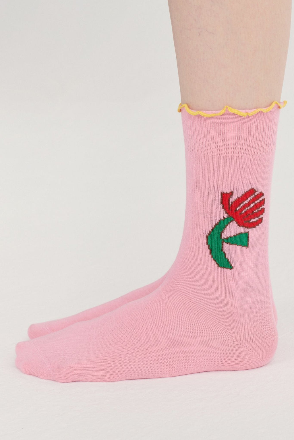 Calcetines cortos de algodón Pixel Daisy