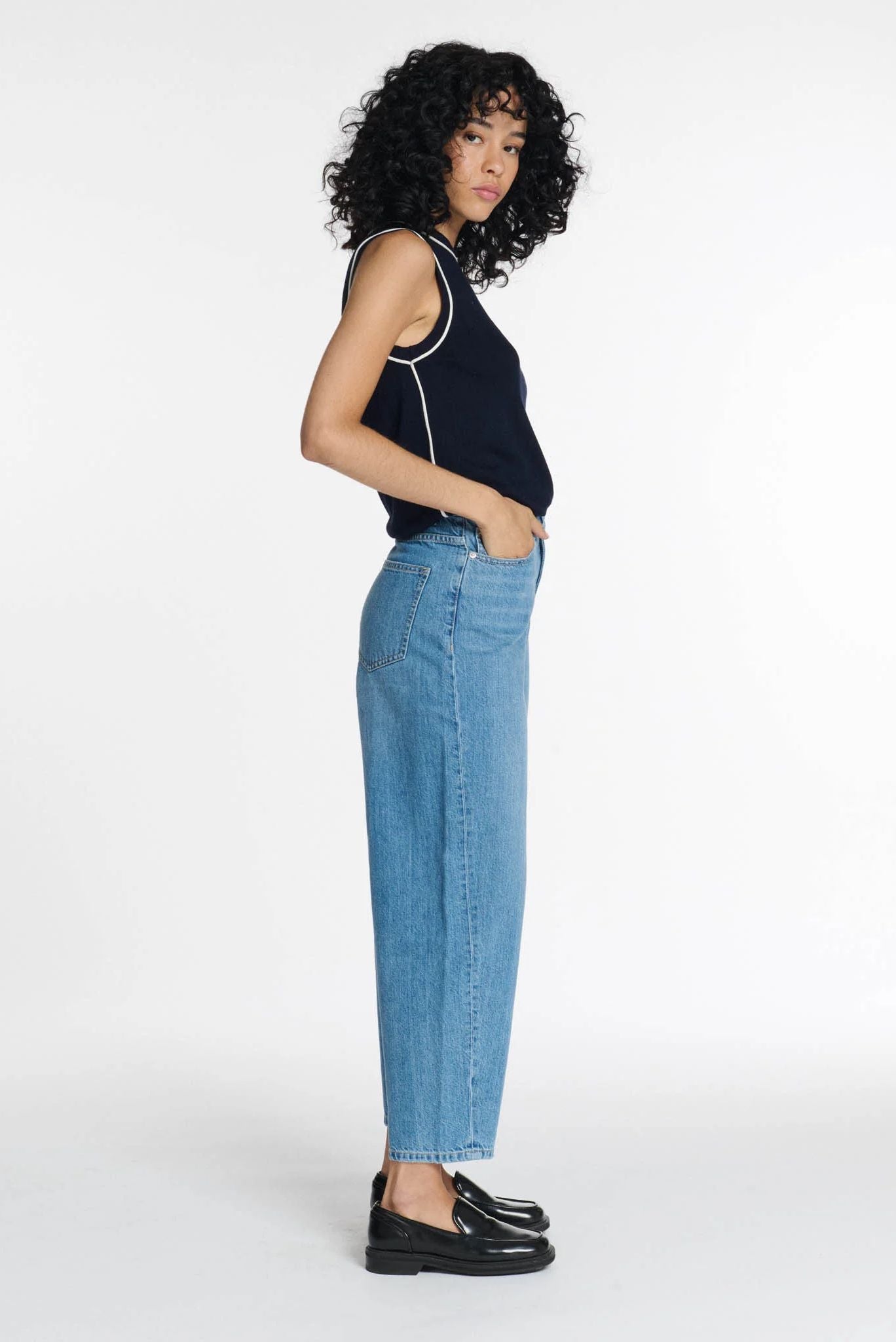 Pantalón JEMMA DENIM LIGHT BLUE IN 27