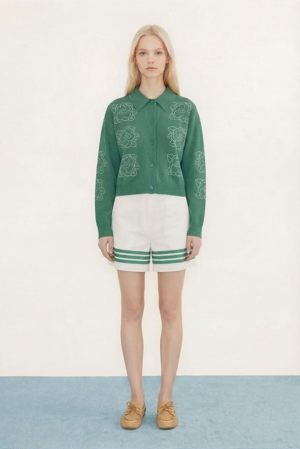 CÁRDIGAN BORDADO FLOWERS