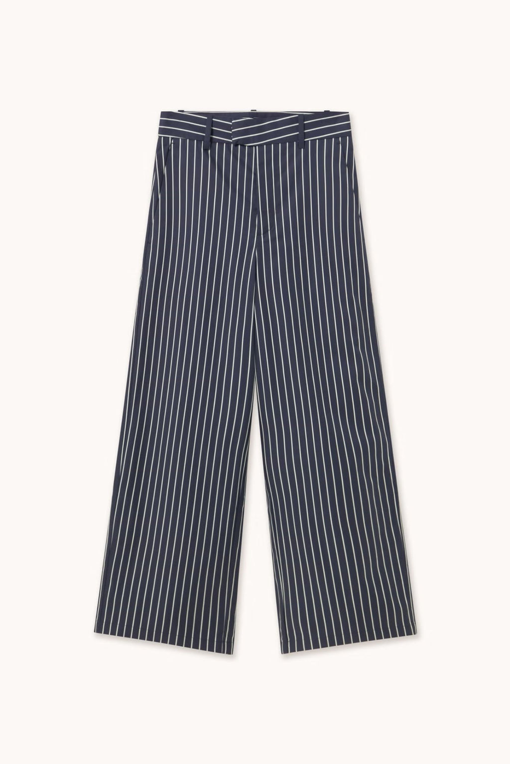 PANTALÓN DE SARGA A RAYAS