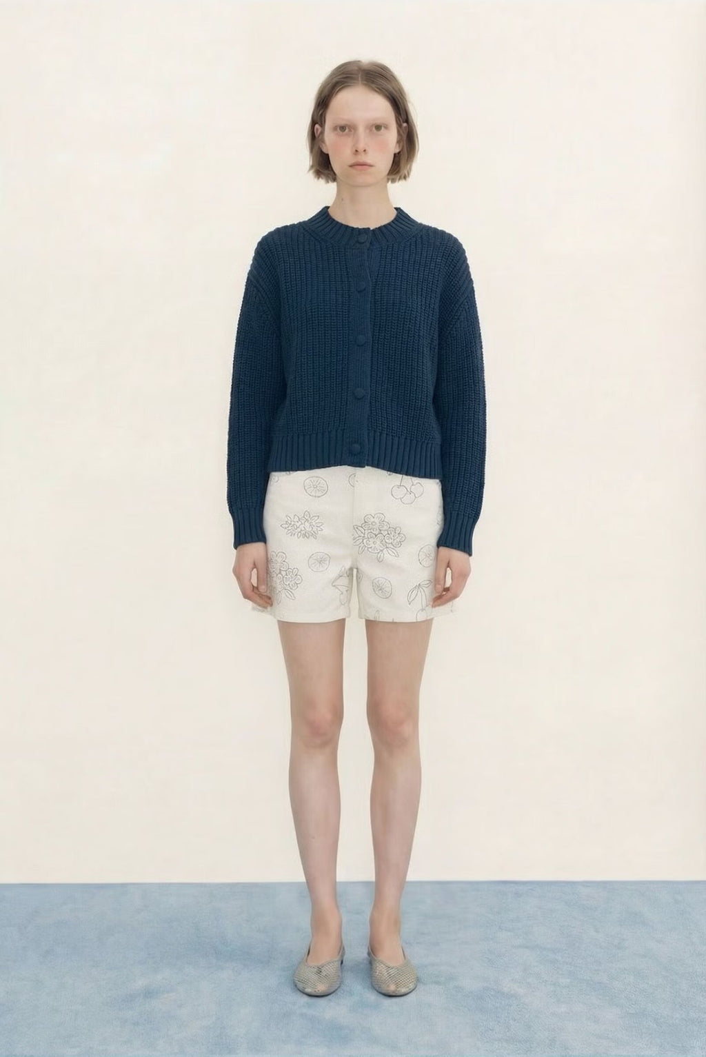 CÁRDIGAN DE CUELLO REDONDO