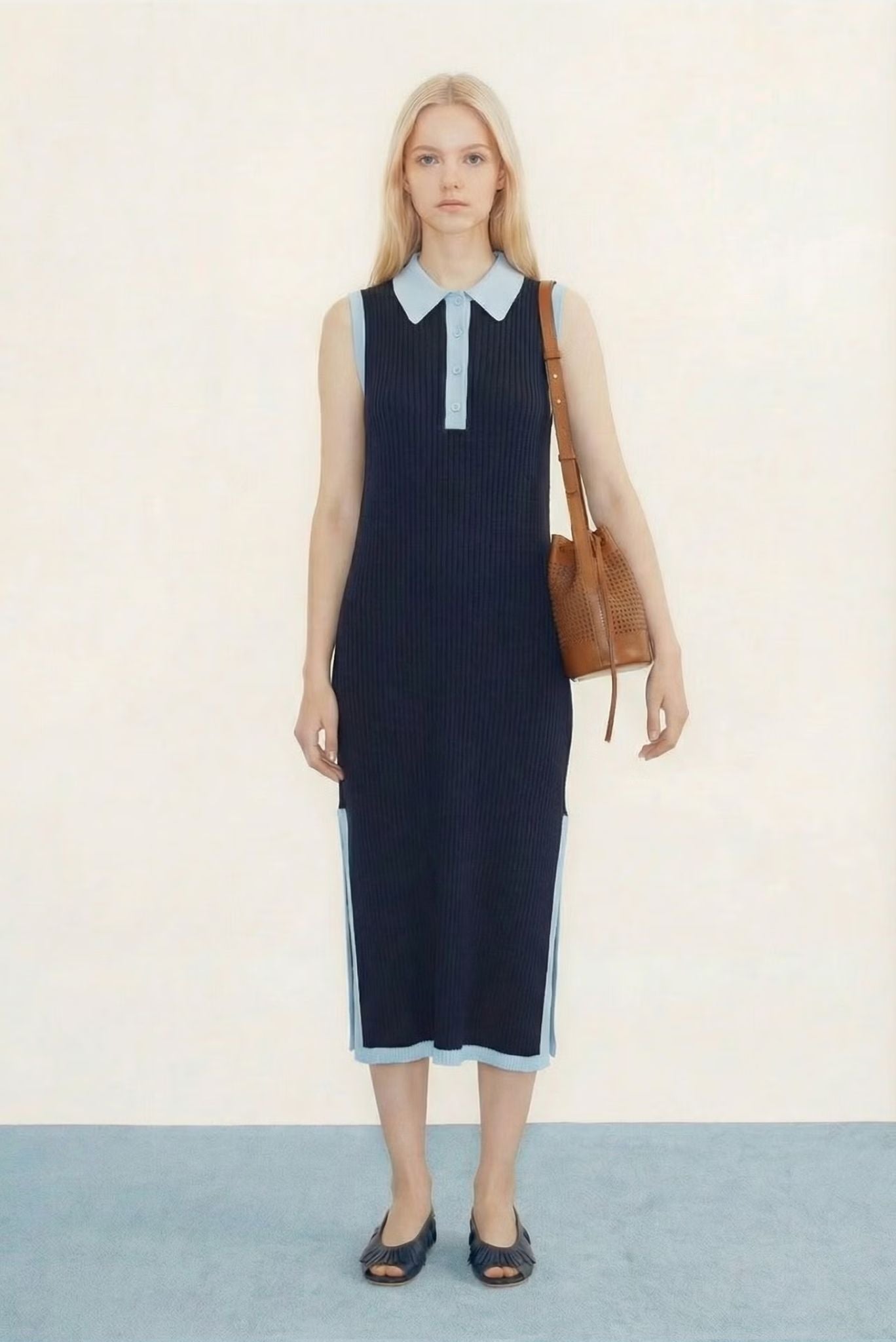 VESTIDO POLO COLOR BLOCK