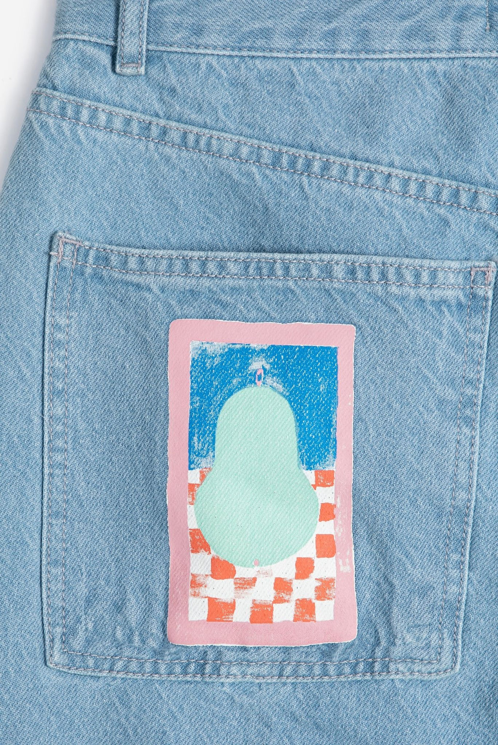 Vaqueros sencillos de tiro alto