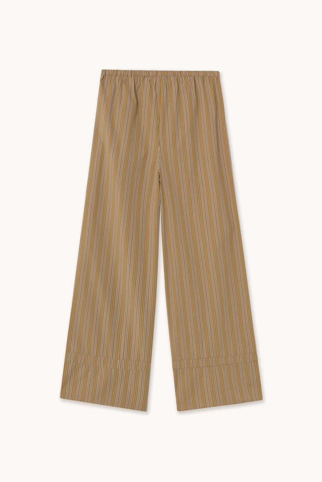 PANTALÓN CON LAZOS A RAYAS