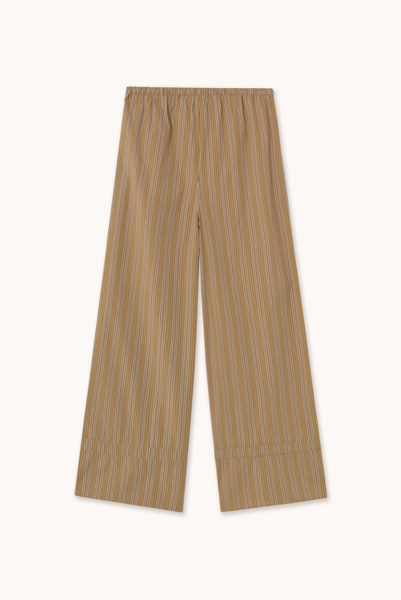 PANTALÓN CON LAZOS A RAYAS