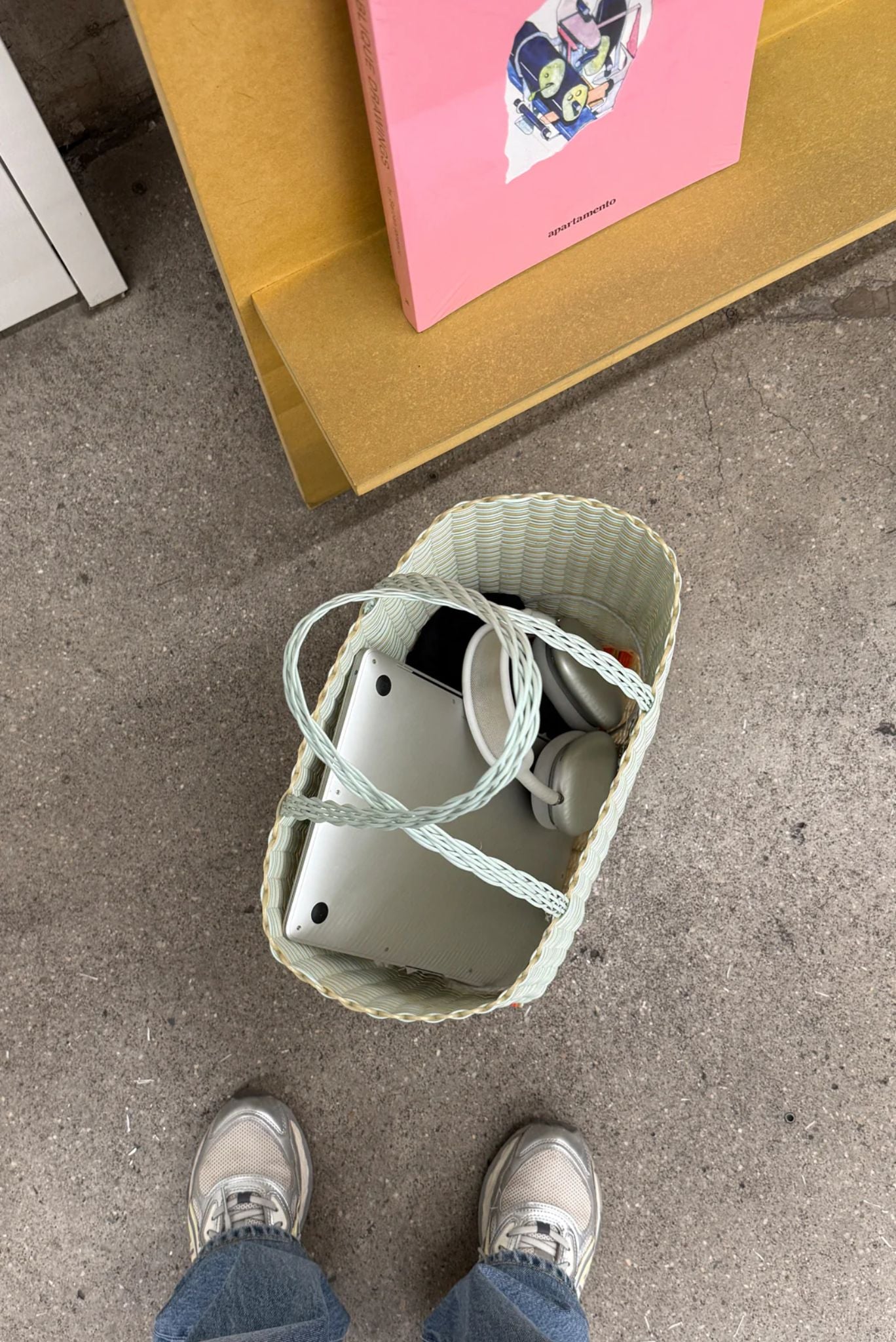 Bolso Cielo de vainilla grande