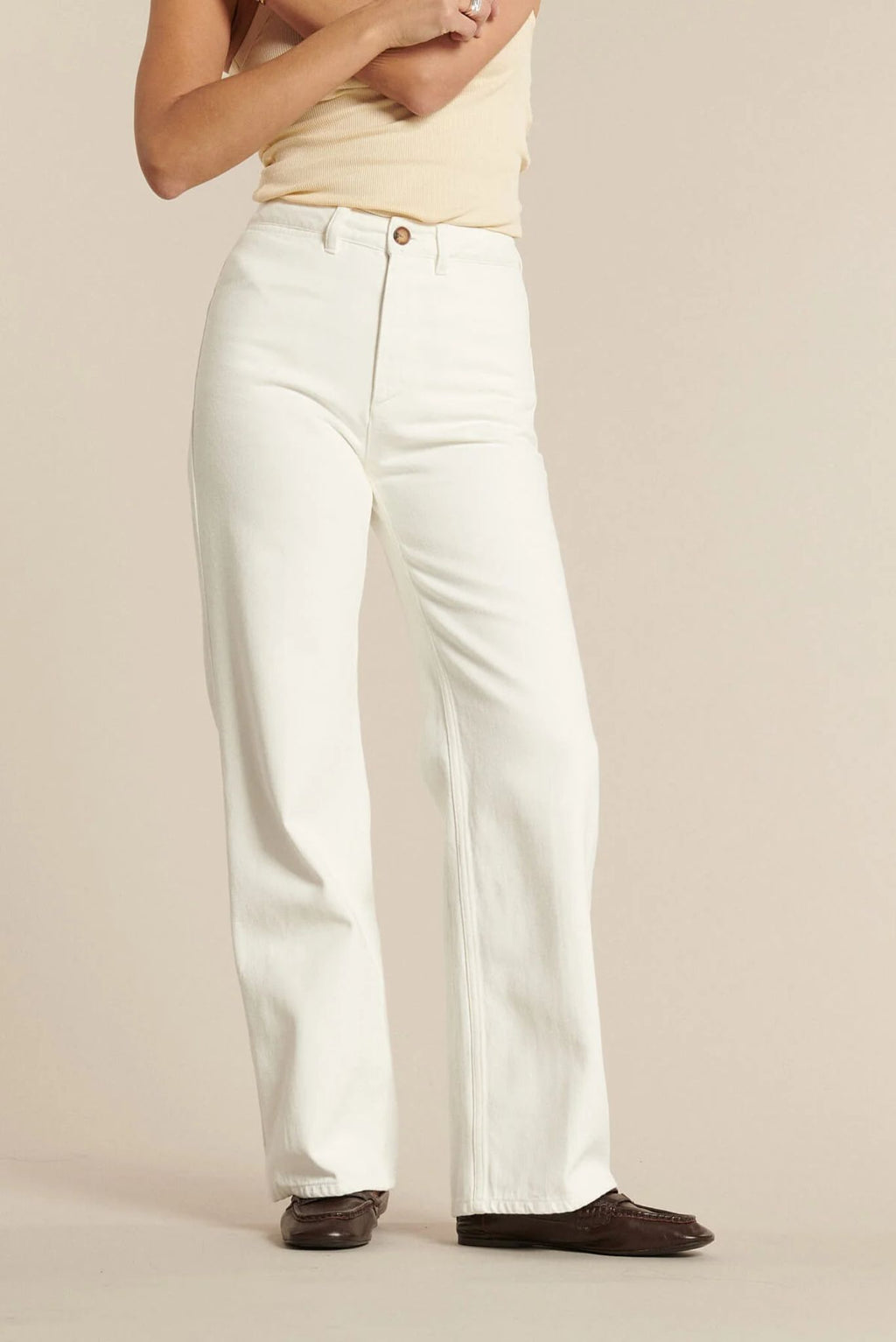 Pantalón SWANN DENIM WHITE