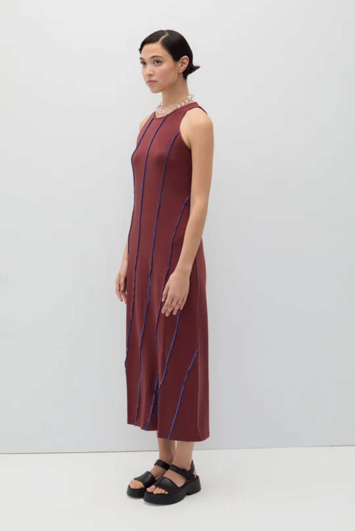 Vestido Faten - Rust