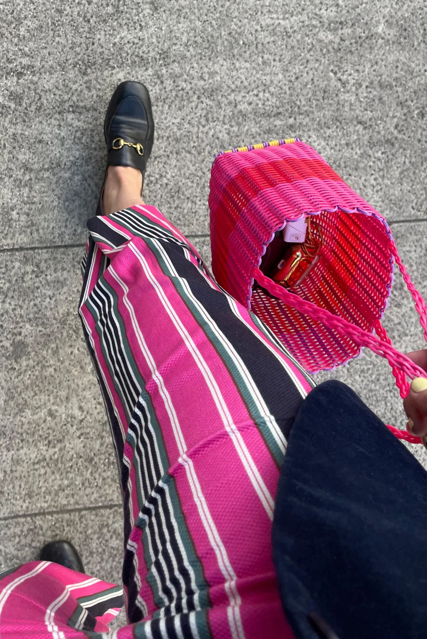 Bolso Pequeña Flor de Jamaica