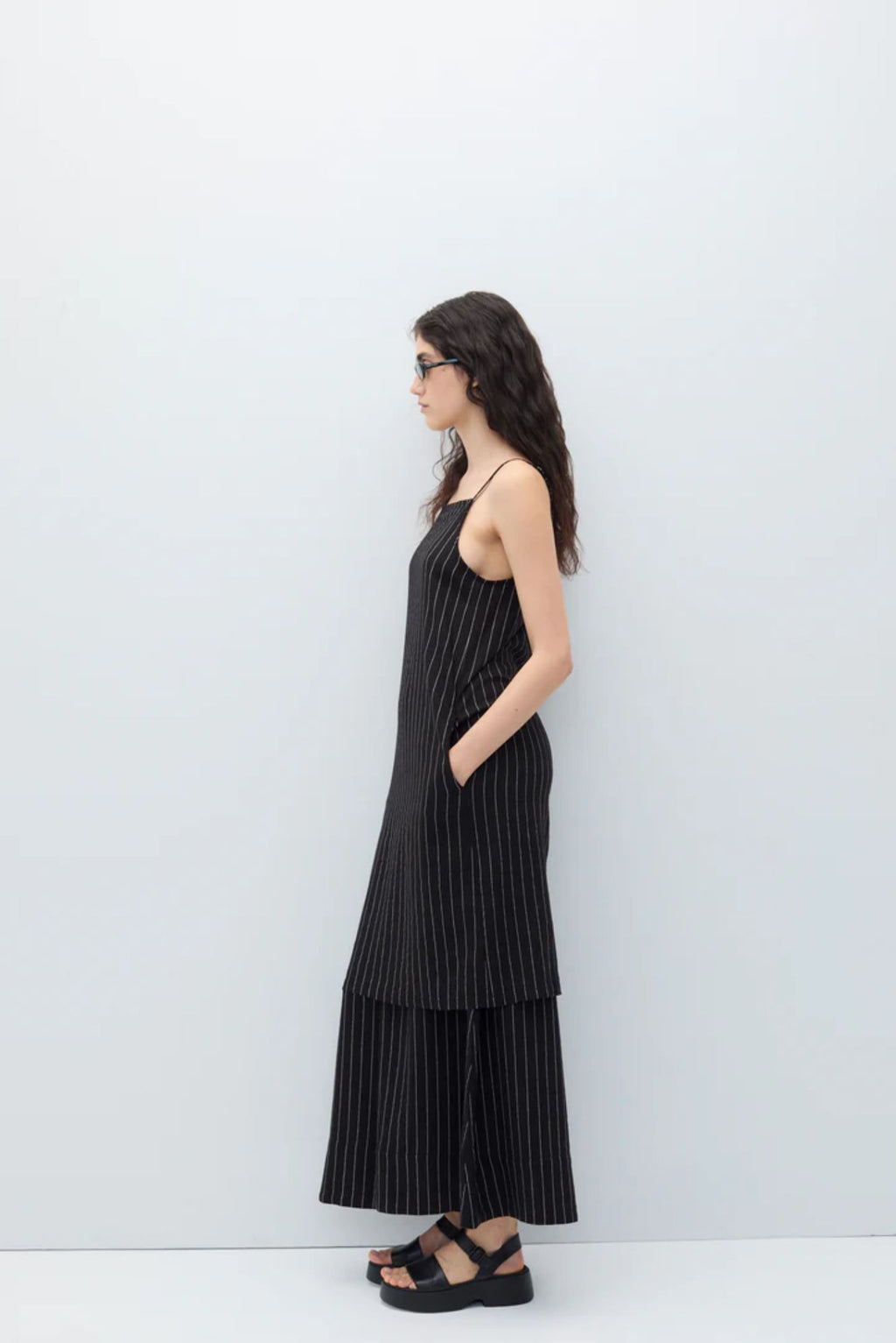 Vestido Trena - Negro