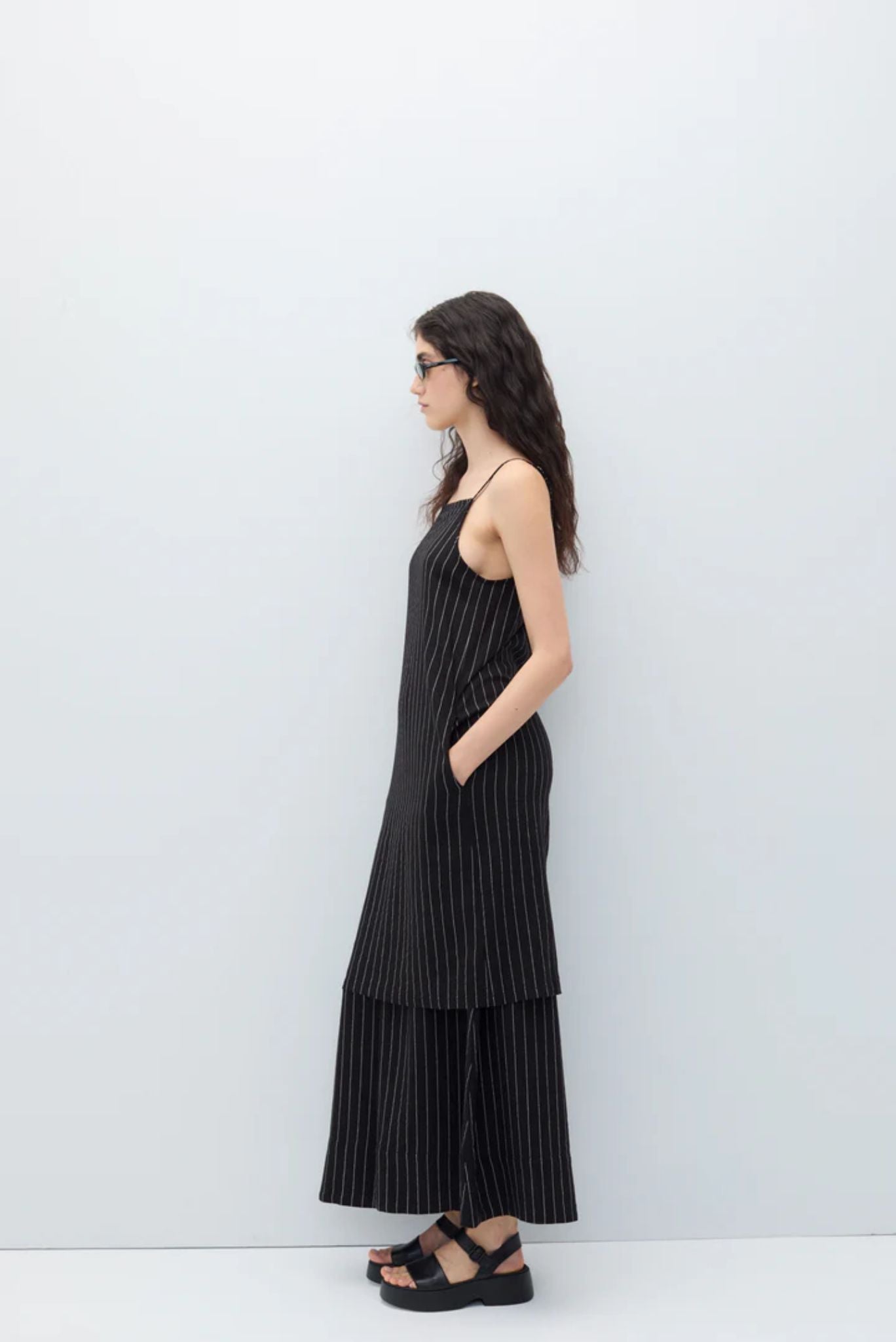 Vestido Trena - Negro